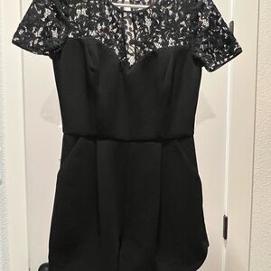 BCBG Black Romper - Size 2
